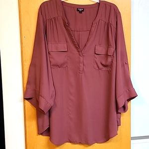 Smoky Mauve Torrid Harper Top